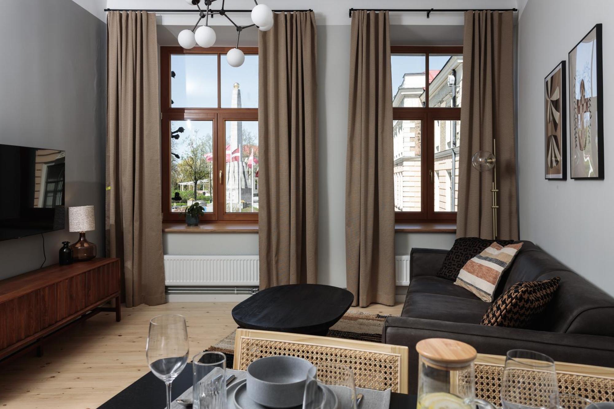 Centra Nams - Center Apartments Cēsis Eksteriør bilde